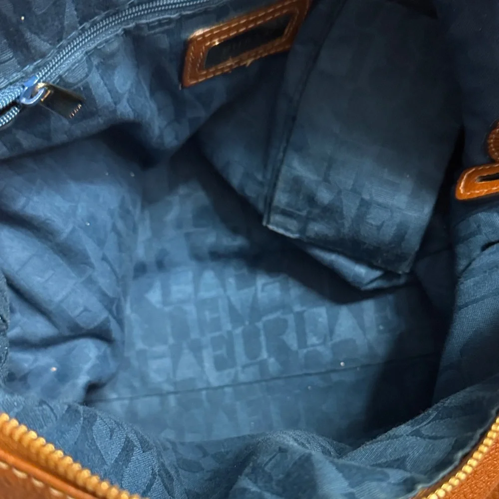Furla Brown Leather Hobo Bag